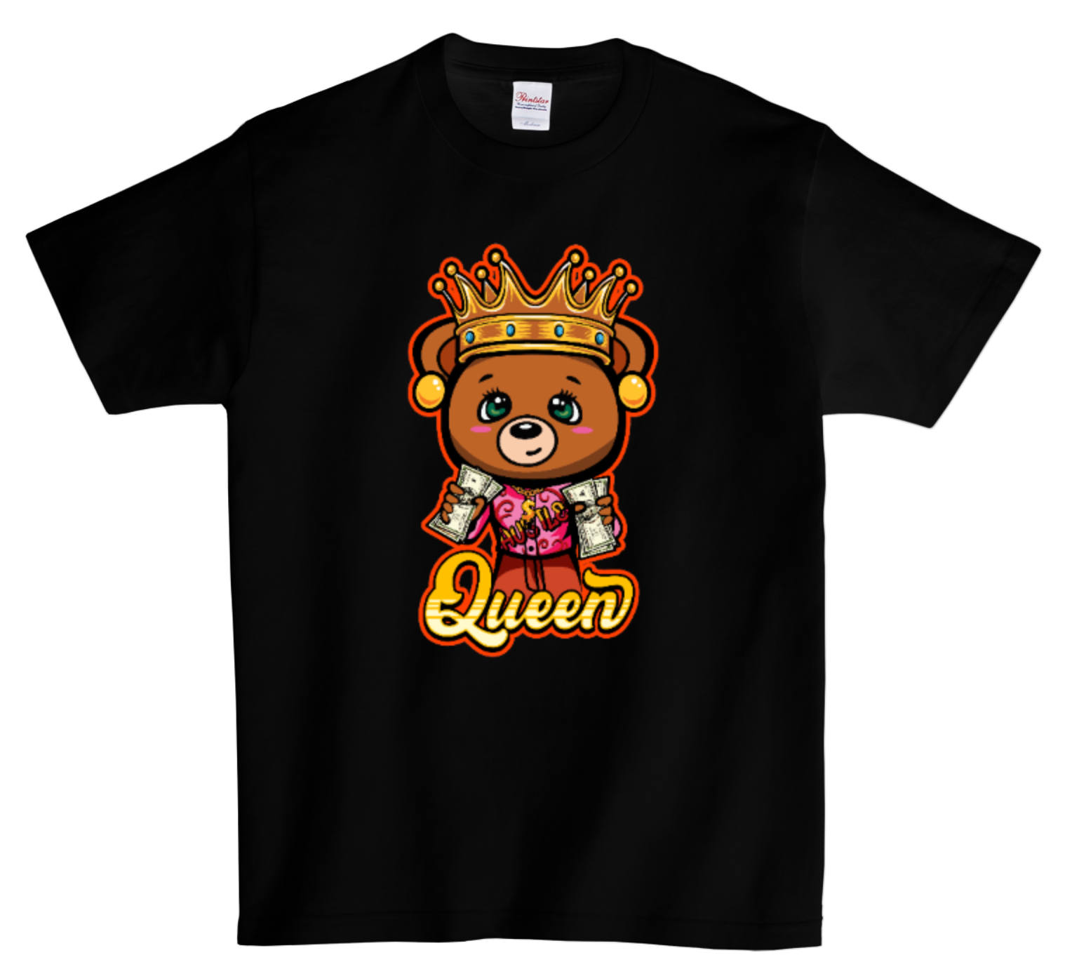 DTG T-Shirt | Teddy Queen Full Color Edition (Direct to garment)