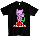 DTG T Shirt | Greedy Teddy Full color Edition
