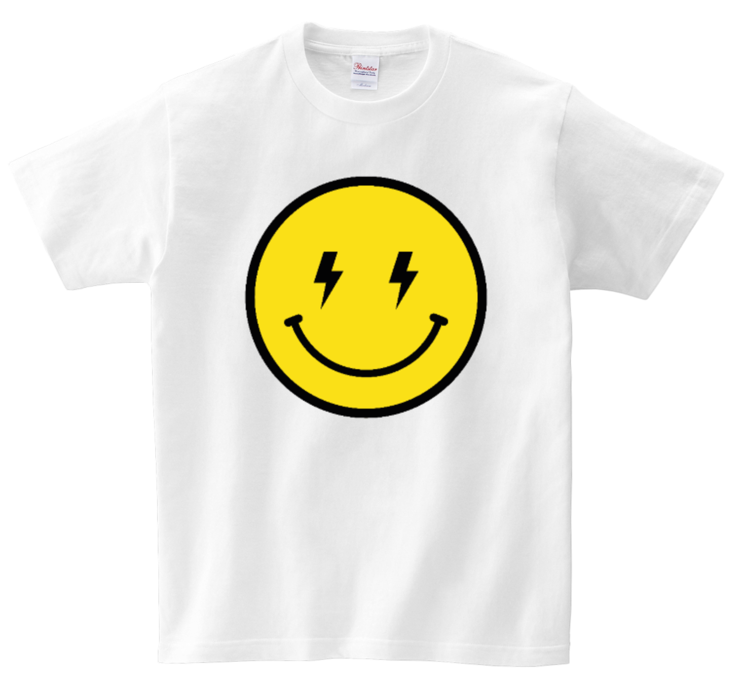Smile Thunder DTG T Shirt | Full color Edition