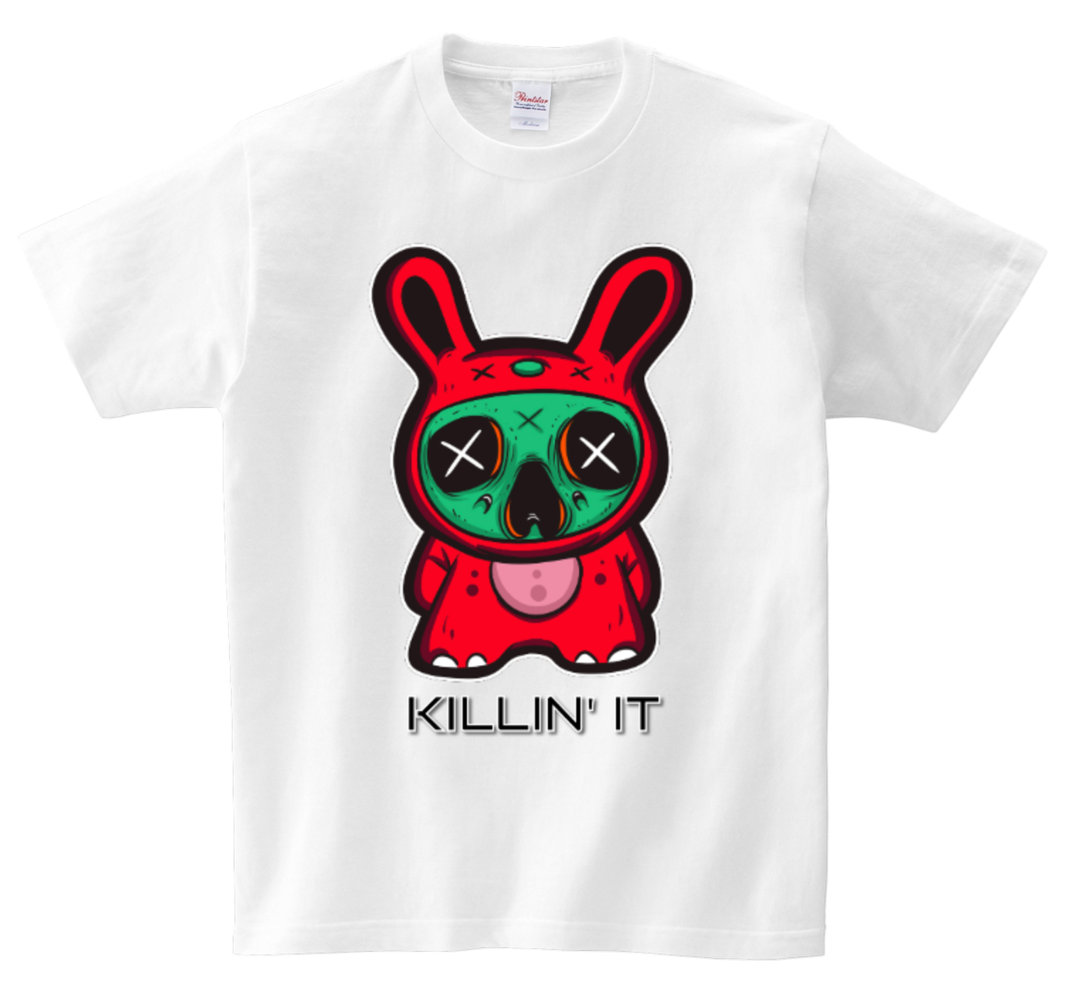Bunny Red Killin'It DTG Full color Edition
