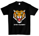 DTG T Shirt | Stay Hungry Tiger Full color Edition
