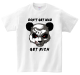 DTG T Shirt | Panda Don't get Mad Full color Edition - Grooveman Music