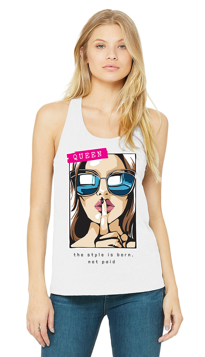 DTG Tank Top | Direct to Garment Queen Full Color