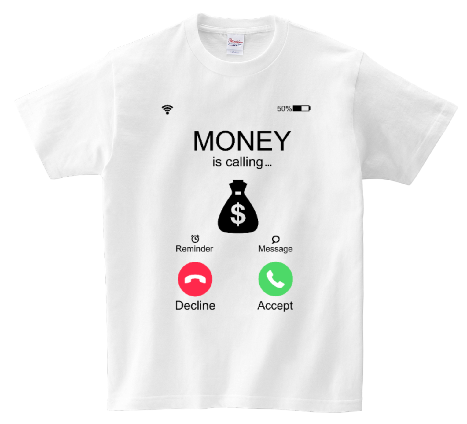 Money is Calling DTG Full color Edition