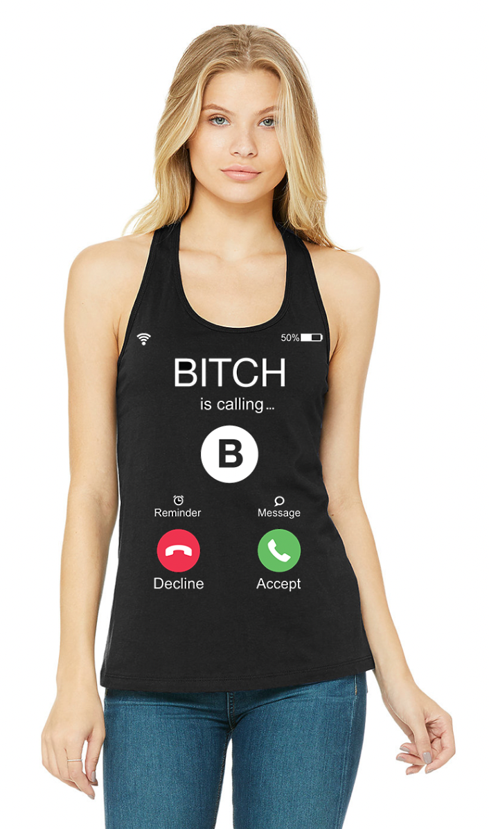 Tank Top | Bitch is Calling Full Color Edition
