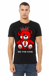 DTG T Shirt | Teddy Be The King Full color Edition Red