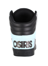 Osiris Clone Black/Cyan/Fade Sneakers - Men