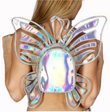 Backpack Bag Holographic Butterfly