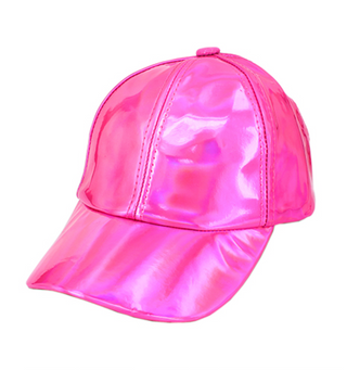 Metallic Pink Snapback Caps