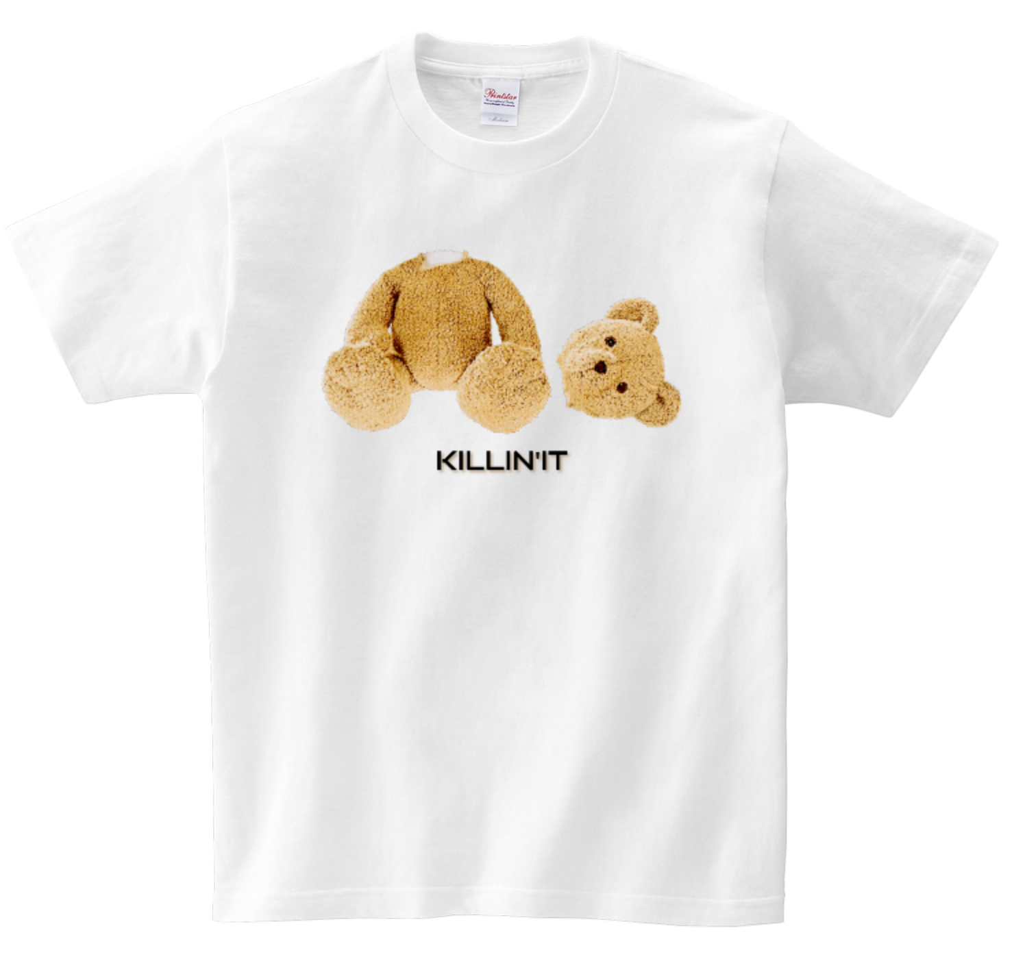 DTG T Shirt | Teddy Killin'it Full color Edition