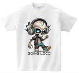Dj Skull Going Loco DTG T Shirt
