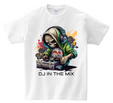 Dj in the Mix Skull DTG T Shirt