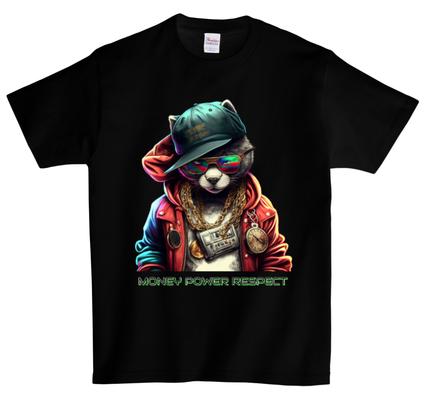 Money Power Respect T-Shirts DTG Full color Edition
