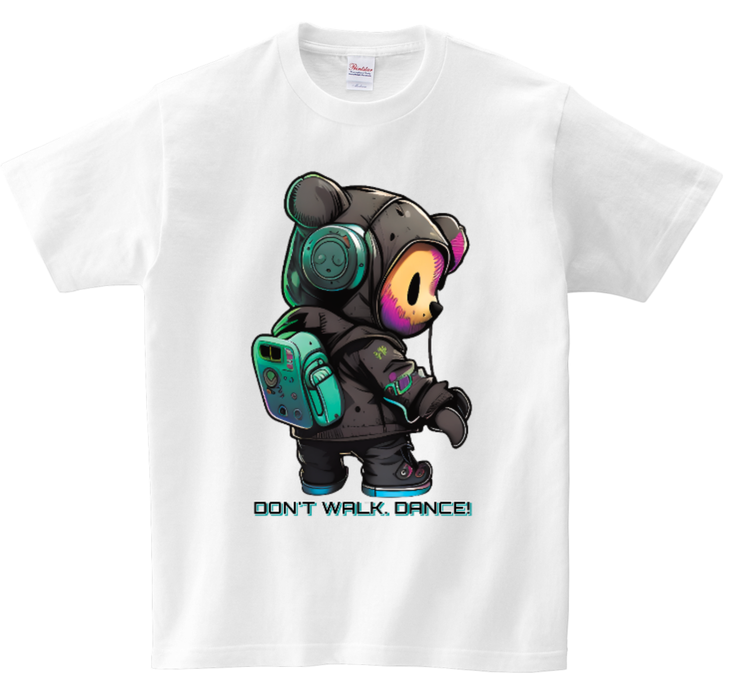 Don't Walk.Dance! Teddy T-Shirts DTG Full color Edition