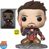 Avengers: Endgame I am Iron Man GITD Deluxe Pop! Figure PX Exclusive