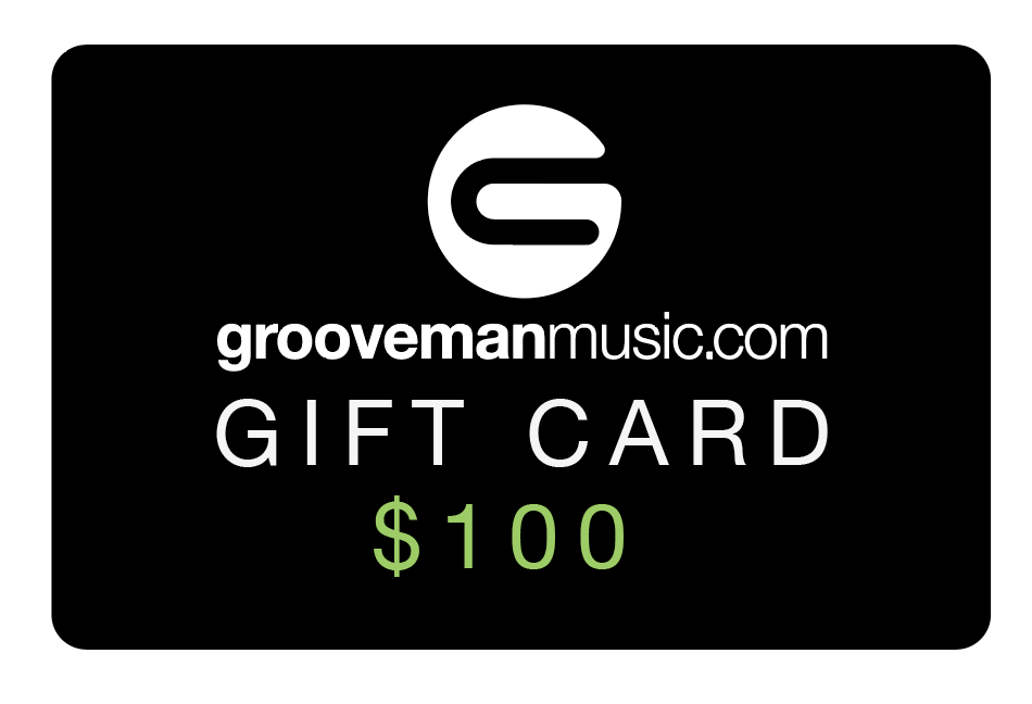 Grooveman Music Gift Card $100.00 Gift Card