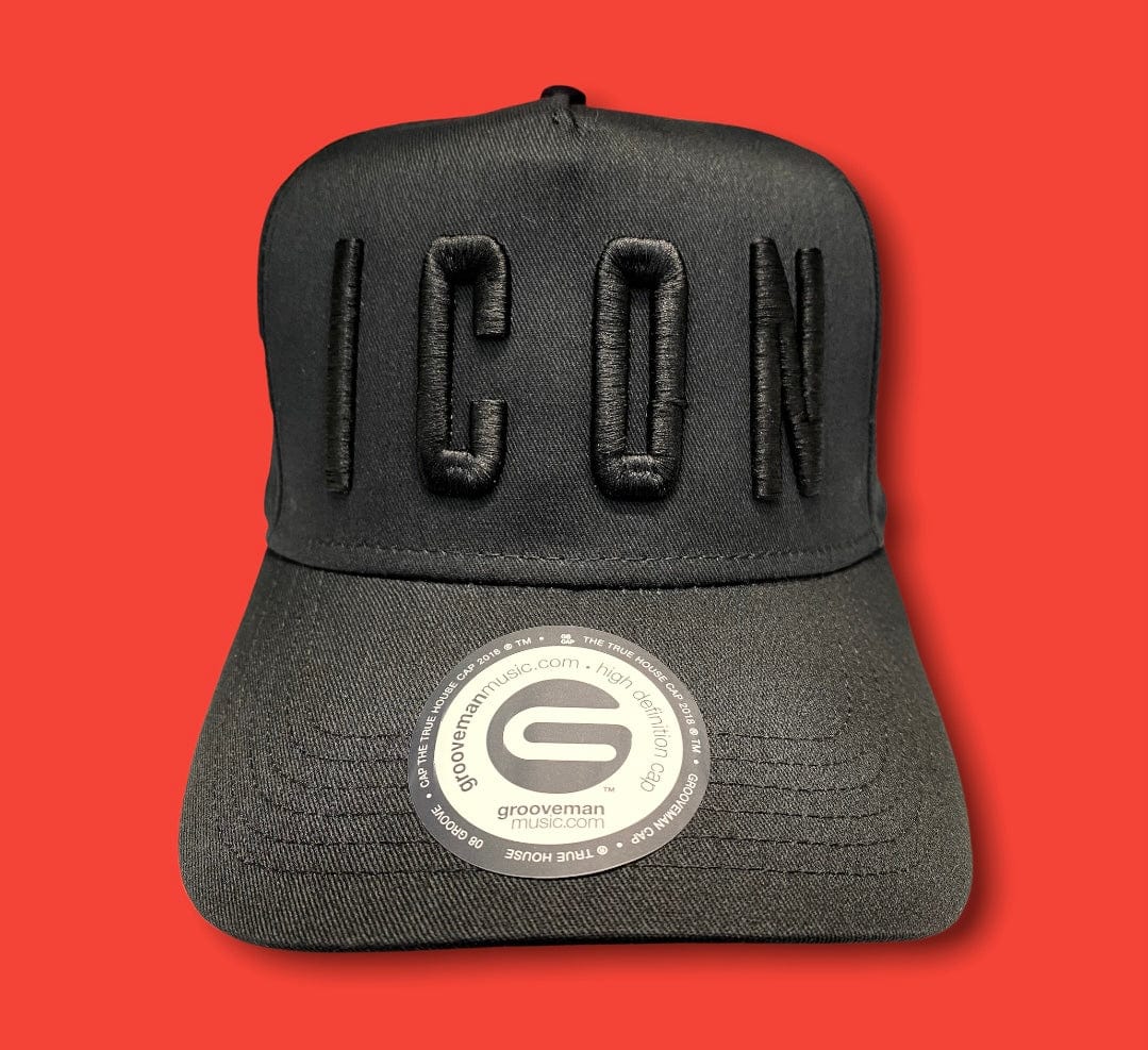 Grooveman Music Hats 5 Panel Mid Profile Baseball Cap Icon