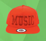 Grooveman Music Hats Music Snapback Hat