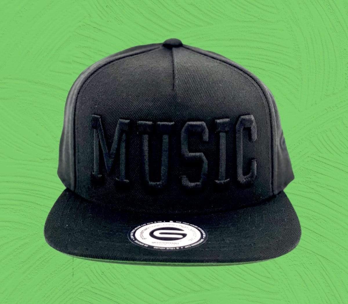 Grooveman Music Hats Music Snapback Hat
