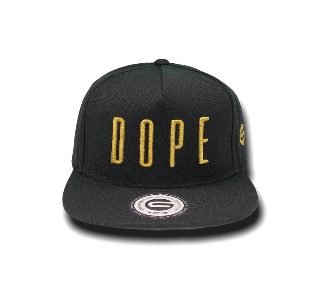 Grooveman Music Hats One Size / Black Dope Snapback
