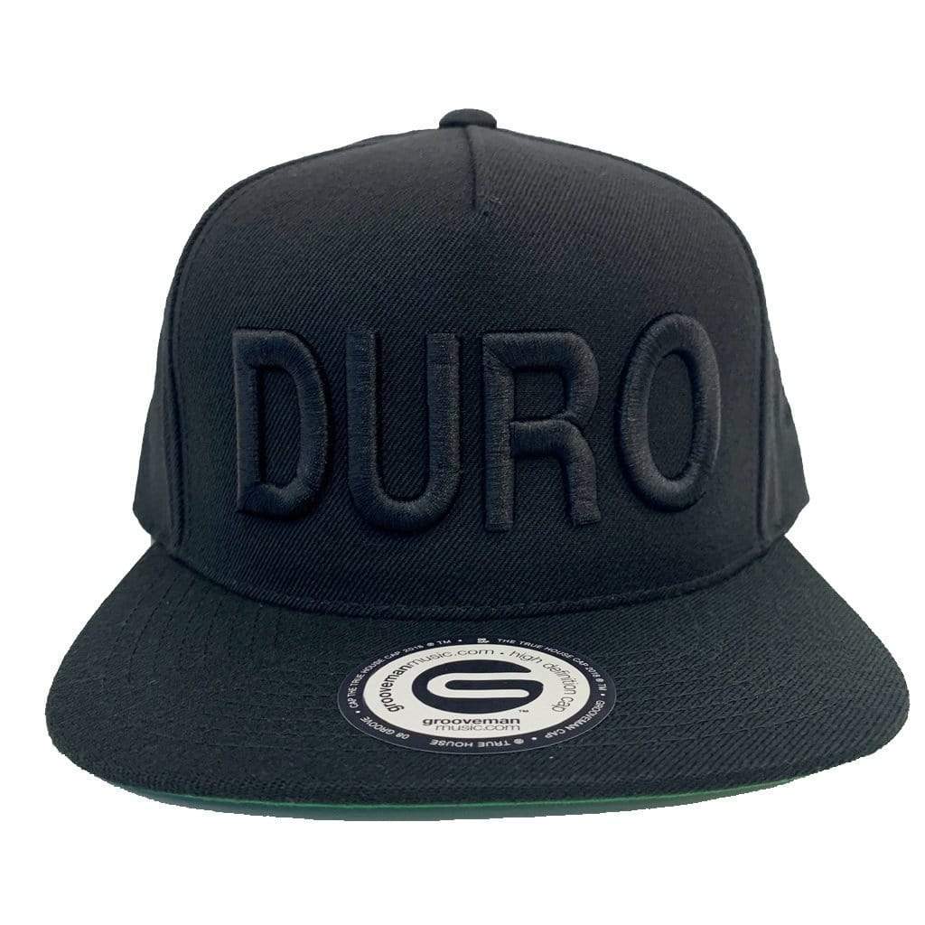 Grooveman Music Hats One Size / Black DURO 3D Snapback Hat