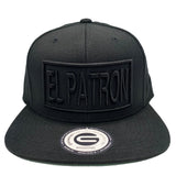 Grooveman Music Hats One Size / Black El Patron Black Snapback Hat