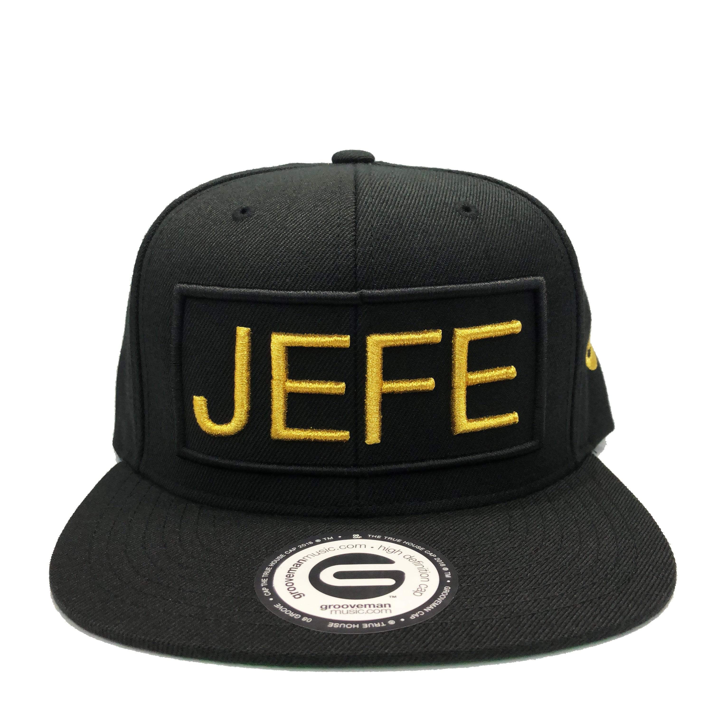 Grooveman Music Hats One Size / Black Gold Jefe Snapback
