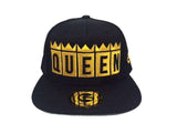 Grooveman Music Hats One Size / Black Gold Queen Crown Snapback