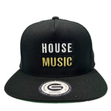 Grooveman Music Hats One Size / Black House Music Snapback Hat