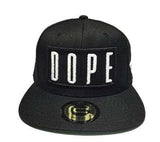 Grooveman Music Hats One Size / Black White Dope Square Snapback
