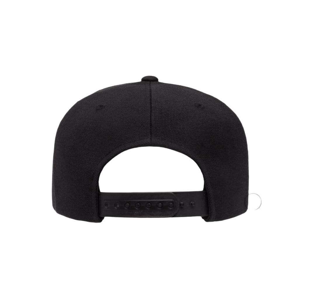 Grooveman Music Hats One Size / Black-White Whatever Black Hat