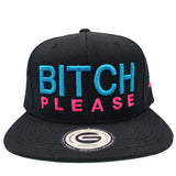 Grooveman Music Hats One Size / Blue Pink Bitch Please Snapback