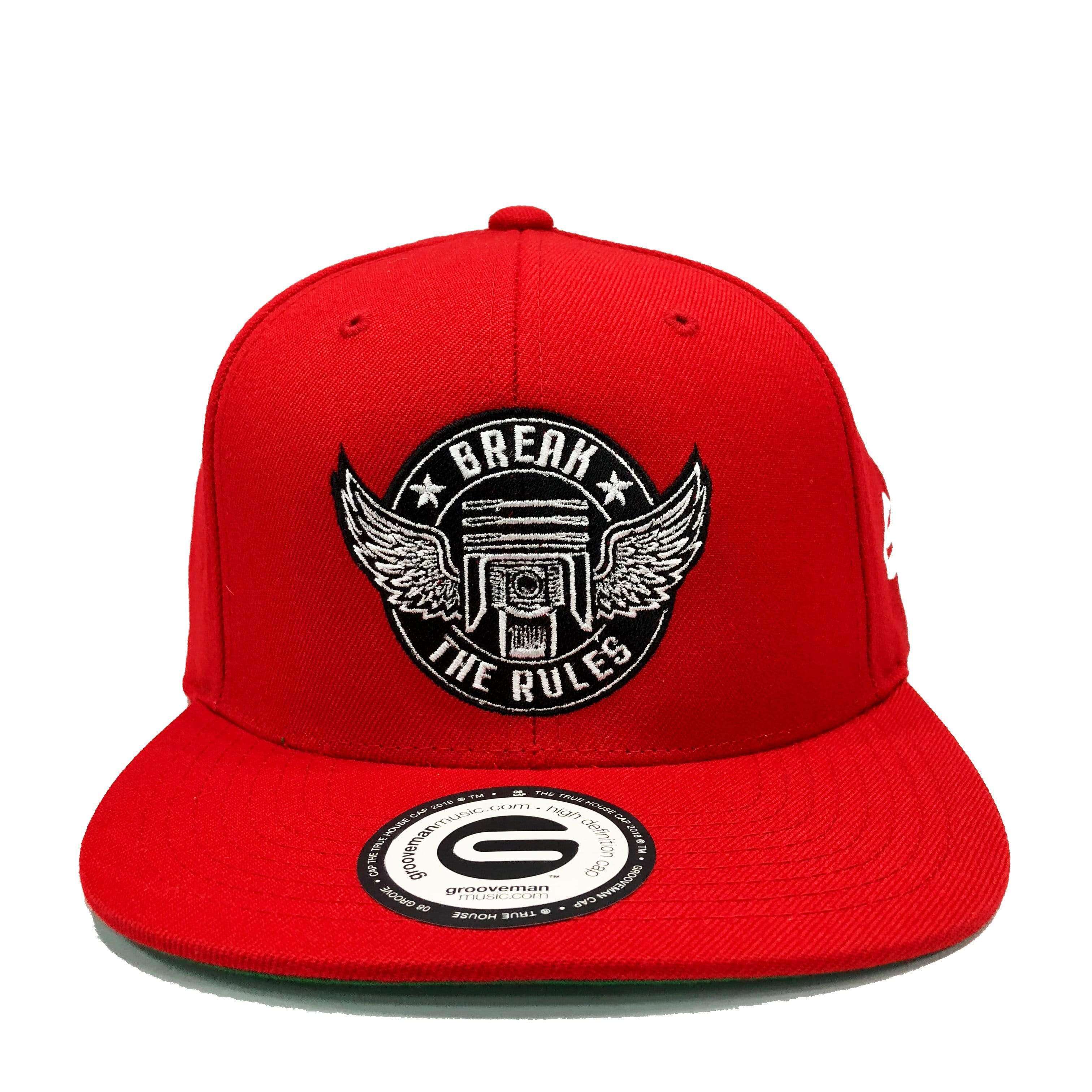 Grooveman Music Hats One Size / Red Break The Rules Cap