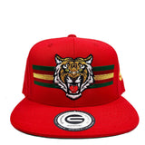 Grooveman Music Hats One Size / Red Tiger Snapback
