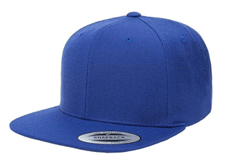 Grooveman Music Hats One Size Snapback / Heather Grey Custom Embroidery 6-Panel Caps