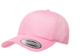 Grooveman Music Hats One Size Snapback / Pink Custom Embroidery Classic Trucker Caps