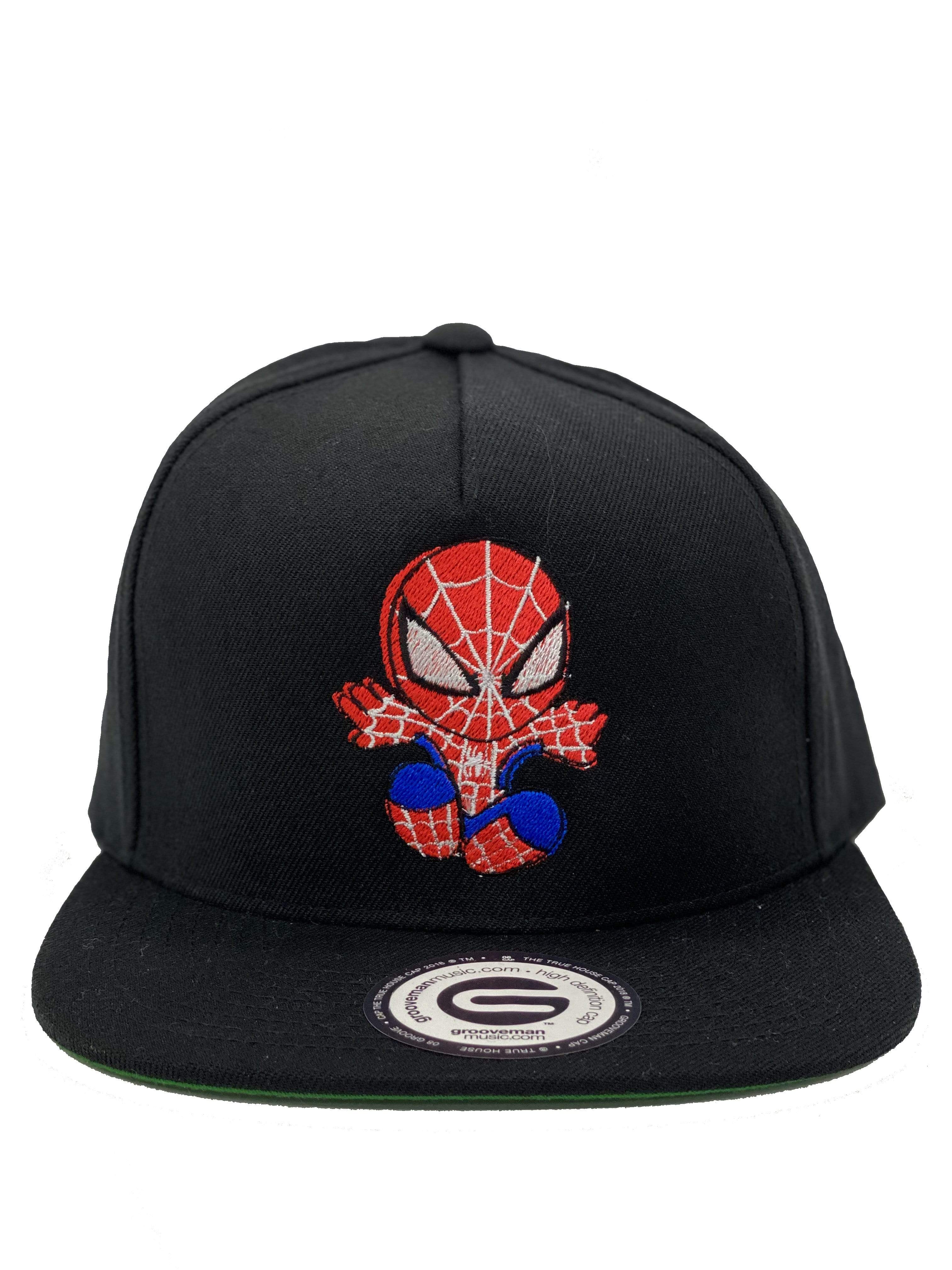 Grooveman Music Hats One Size / Spiderman Superheros Toon Snapback