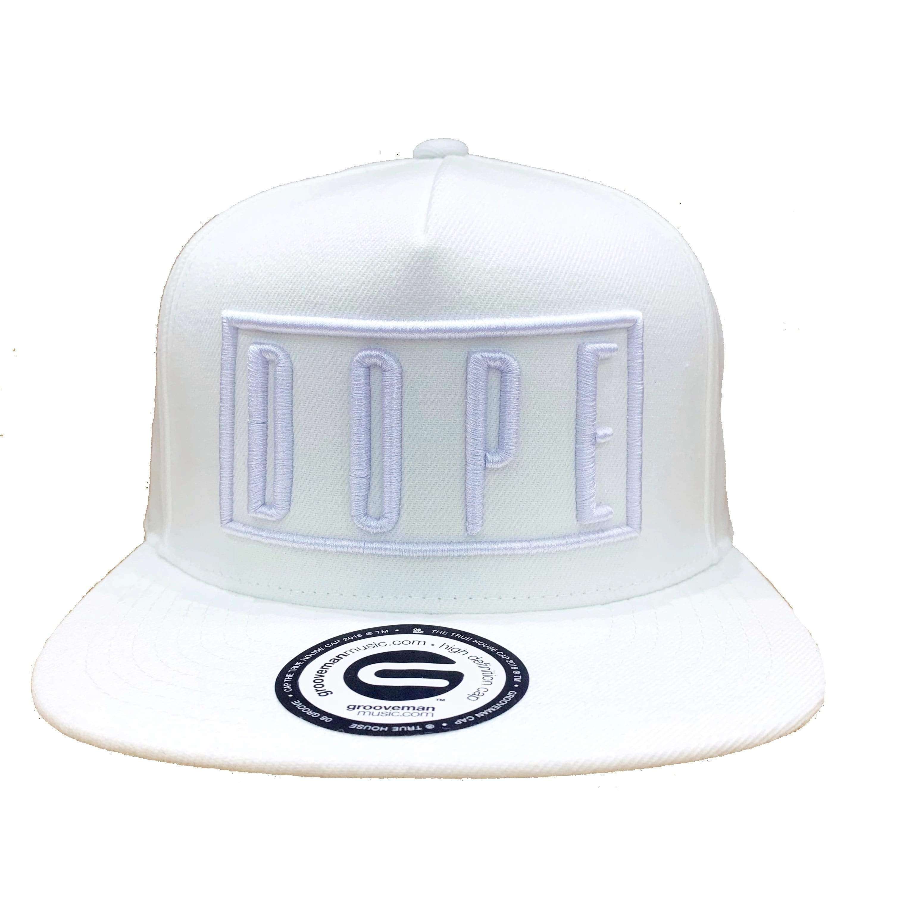 Grooveman Music Hats One Size / White Dope Square Snapback