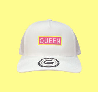 Grooveman Music Hats Queen square Trucker Snapback Hat