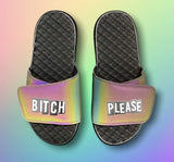 Grooveman Music Shoes Slides | Grooveman Bitch Please Hologram