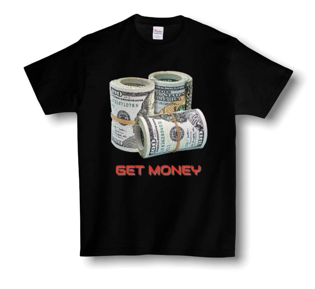 Grooveman Music T Shirt DTG T Shirt | Get Money Full color Edition
