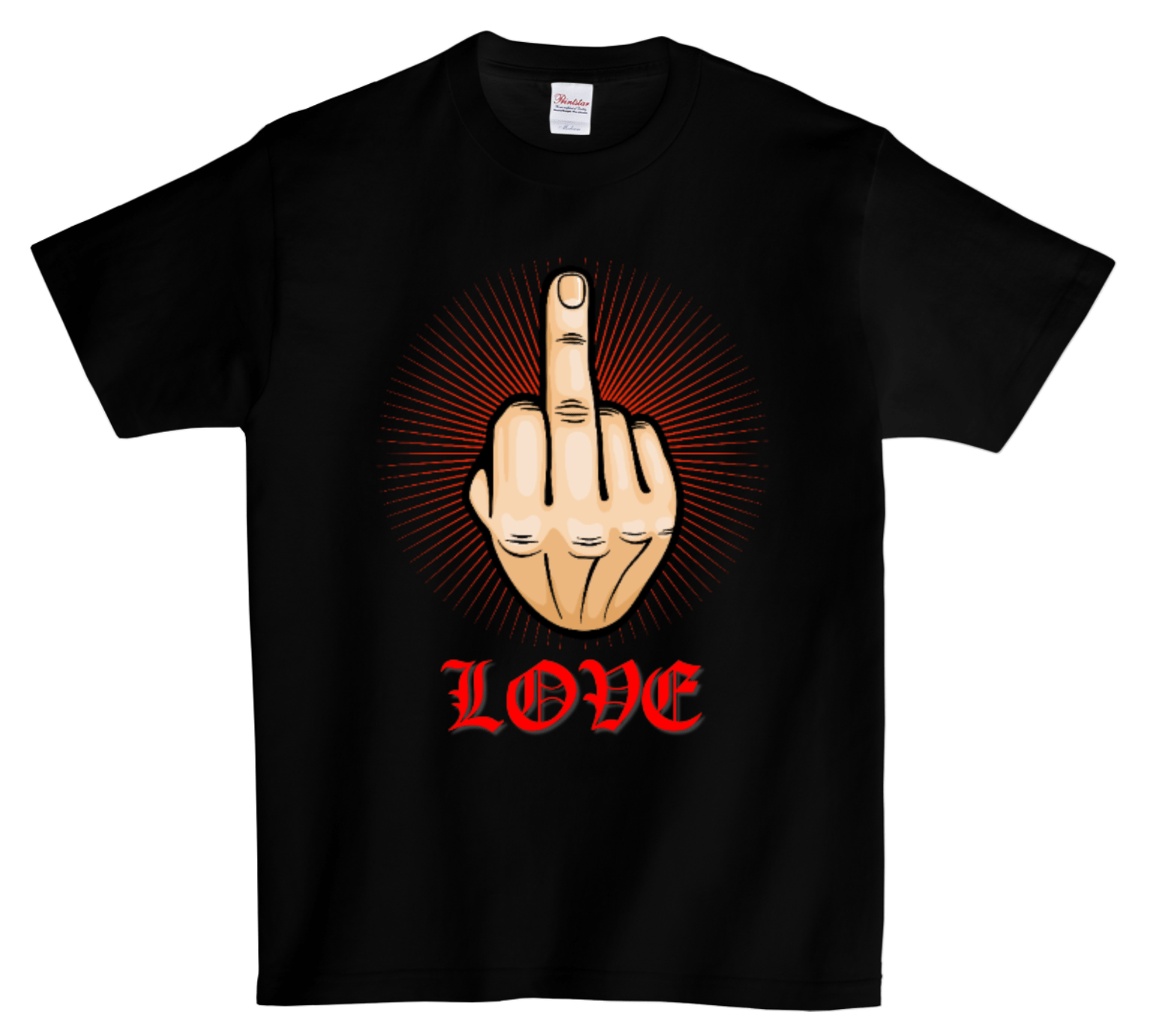 Grooveman Music T Shirt DTG T Shirt | LOVE Full color Edition