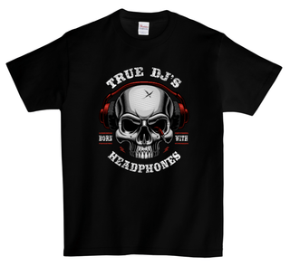 Grooveman Music T Shirt DTG T Shirt | True Dj's Full color Edition