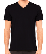Grooveman Music T Shirt Jersey Short Sleeve V-Neck Tee