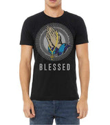 Grooveman Music T Shirt Rhinestones T Shirt | Blessed