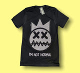 Grooveman Music T Shirt Rhinestones T Shirt | Crazy Face Not Normal