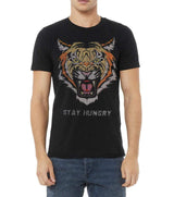 Grooveman Music T Shirt Rhinestones T Shirt | Stay Hungry