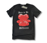 Grooveman Music T Shirt Rhinestones T Shirt | Teddy Be Different Red