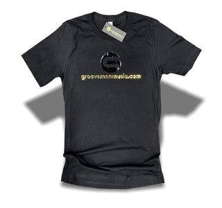 Grooveman Music T Shirt T Shirt | Logo Grooveman Gold Edition