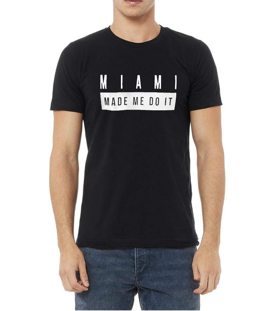Grooveman Music T Shirt T Shirt | Miami Made me do it